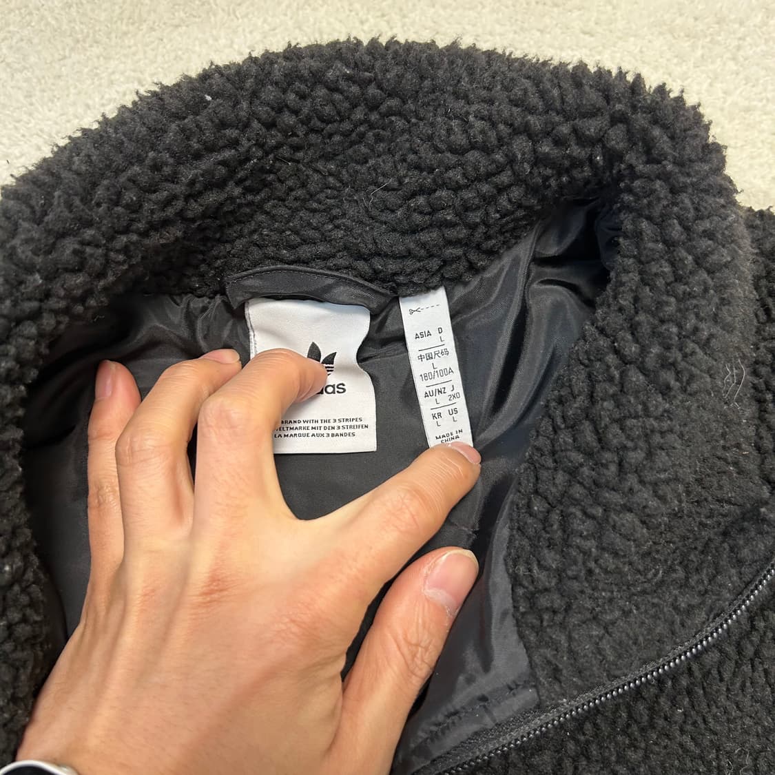 Adidas Trefoil Fleece Jacket 상품이미지6