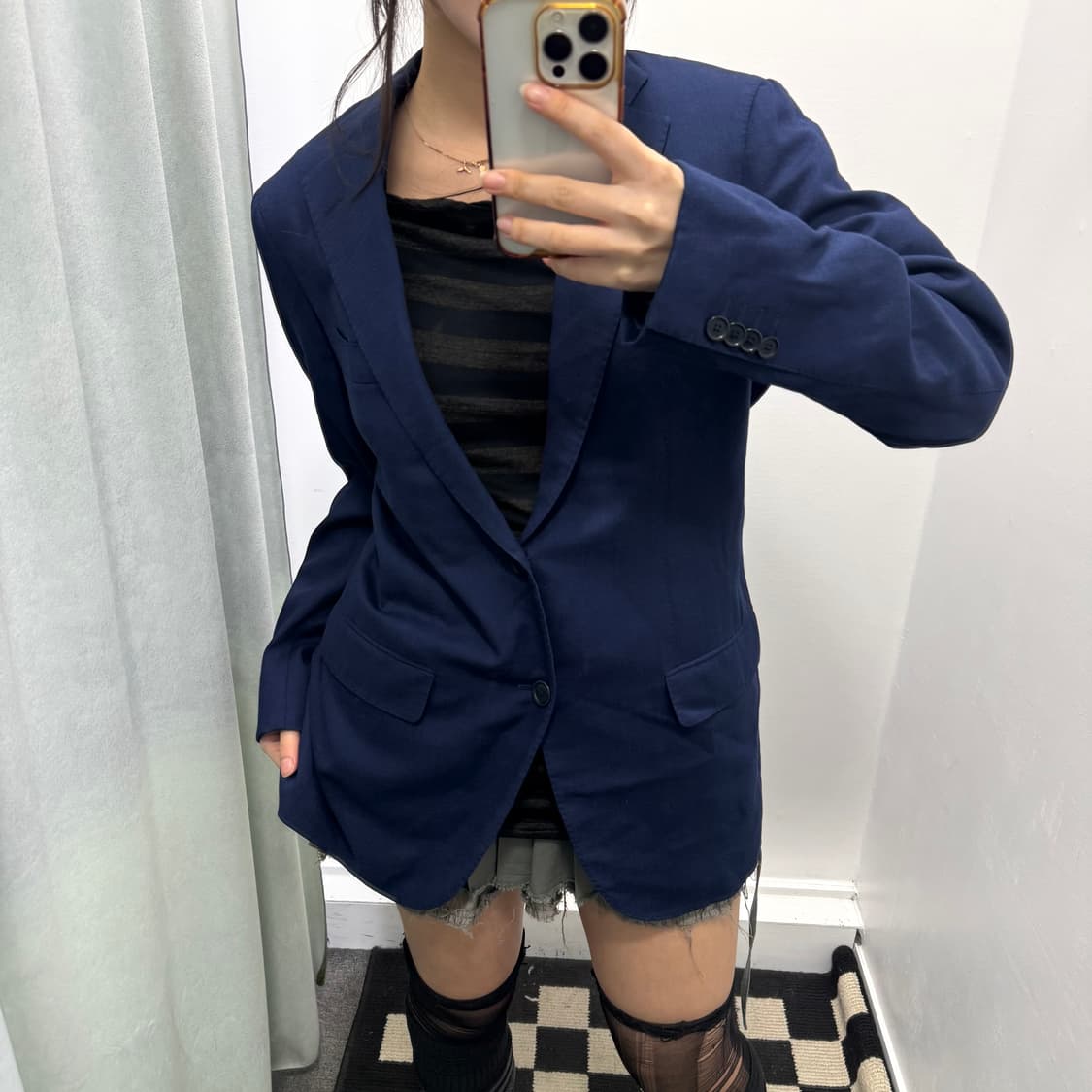 Tomorrowland 블루 울자켓 상품이미지1