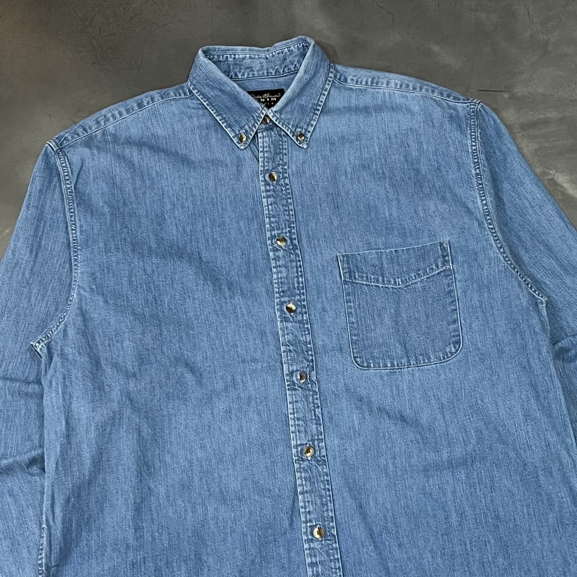  에디바우어 워크 데님 셔츠 y16064 상품이미지3