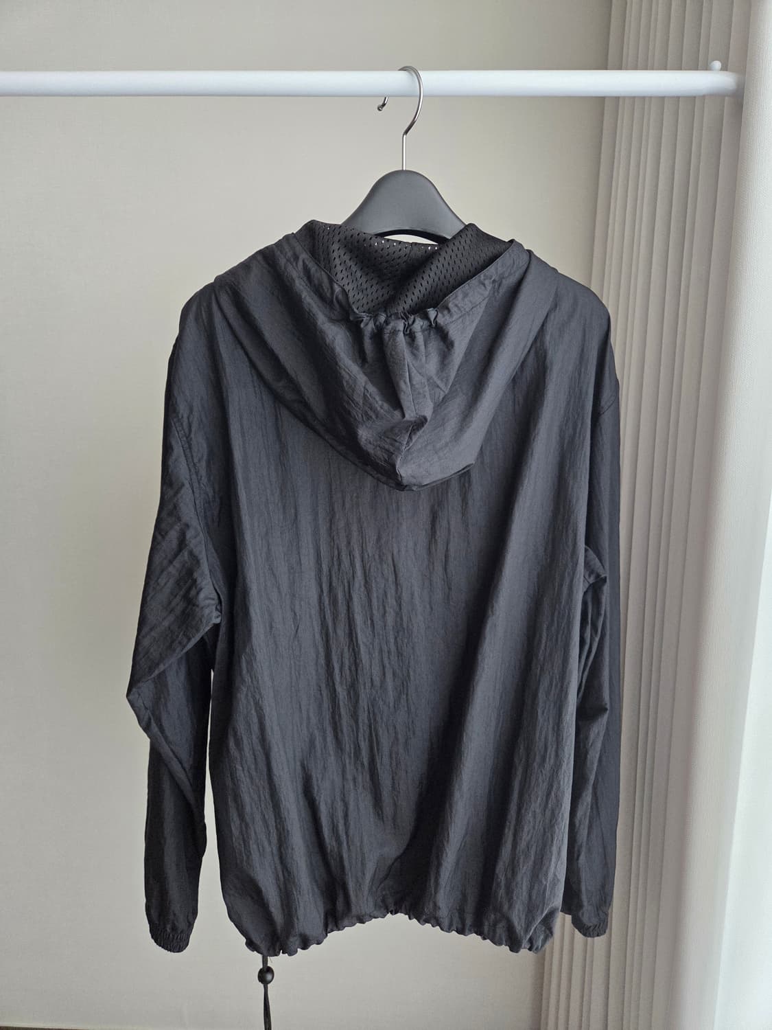 헤리티지플로스 heritagefloss 후드 바람막이 블랙 M 상품이미지5