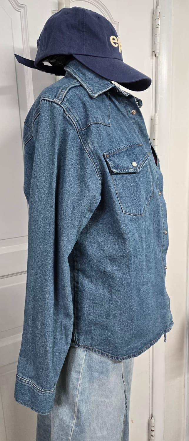 시야쥬 웨스턴 데님셔츠 상품이미지3