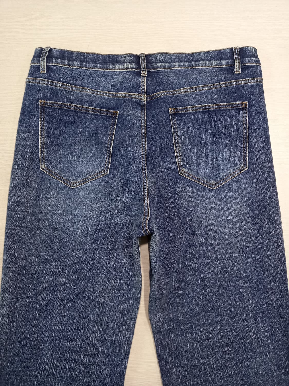 38 &DENIM 워싱 스판 일자진 38-156 상품이미지4