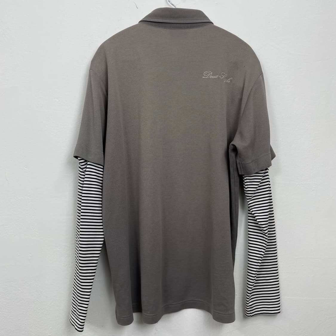 먼싱웨어 재팬 토프 페이크 레이어드 긴팔 카라티 110(3L) 상품이미지8