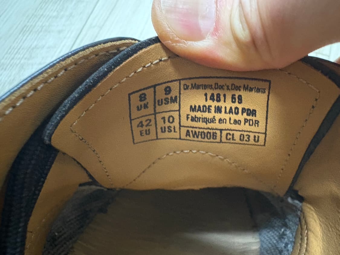 닥터마틴 1461 3홀 스무스 270 상품이미지7