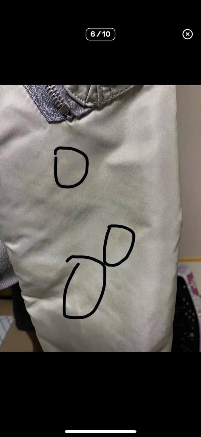 L) 90s USA 알파사 ma1 그레이 상품이미지6