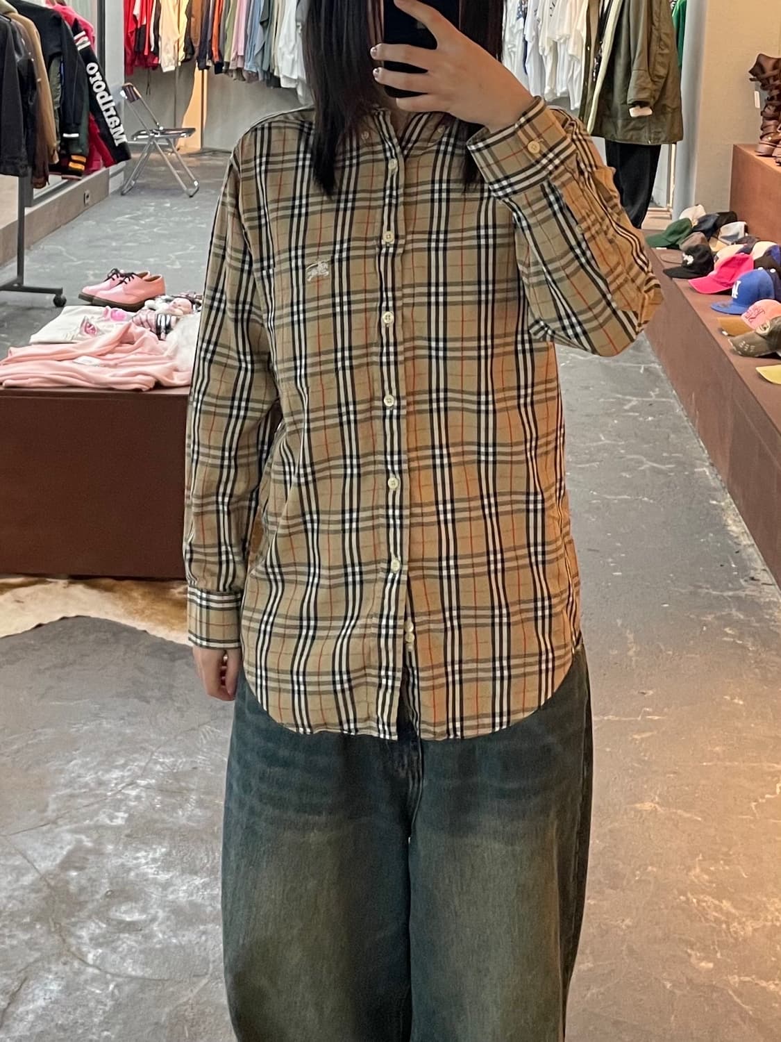 버버리 노바체크 셔츠 H1793 상품이미지1