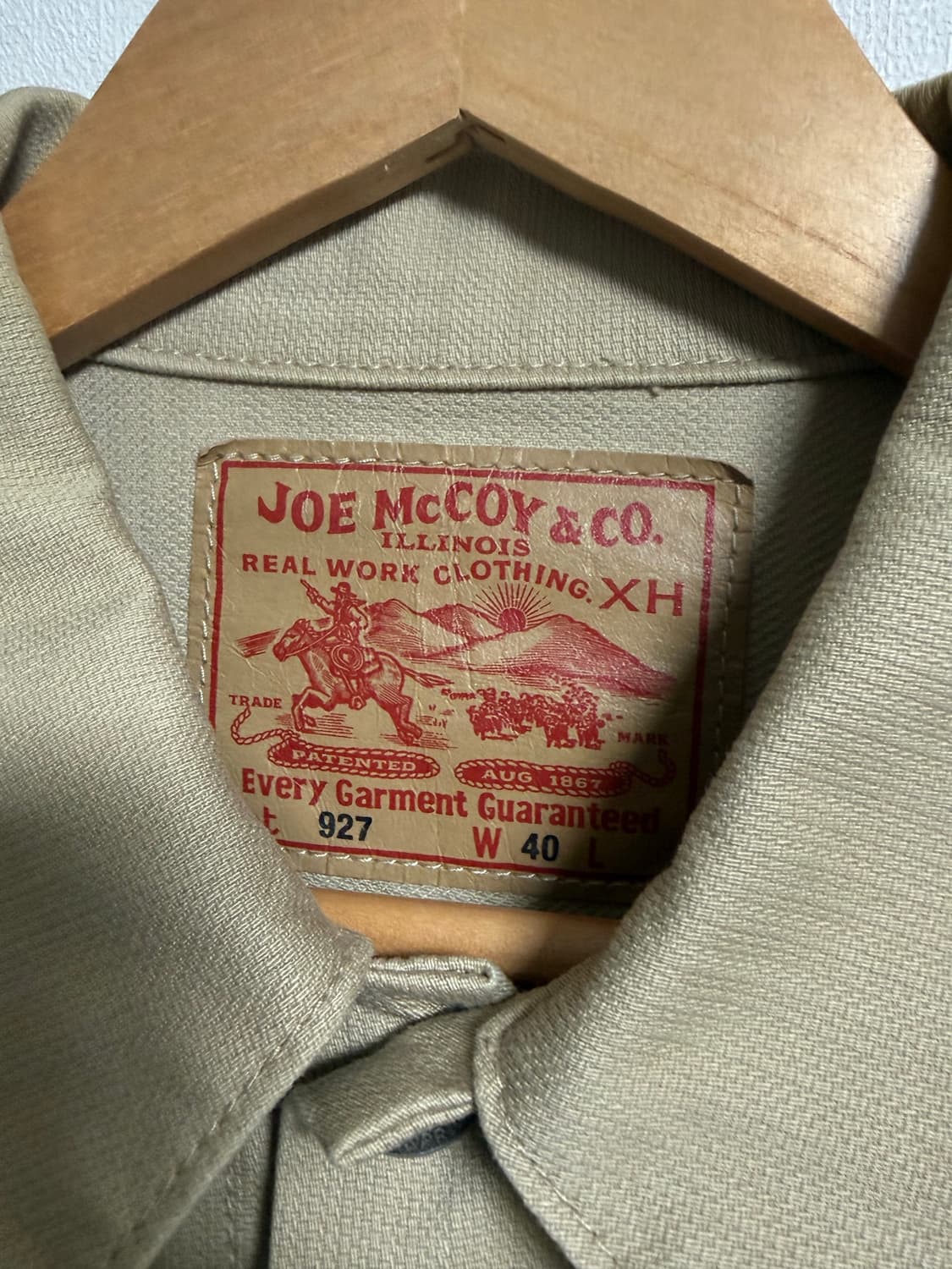 JOE MCCOY (리얼맥코이) 코듀로이 워크자켓 상품이미지3