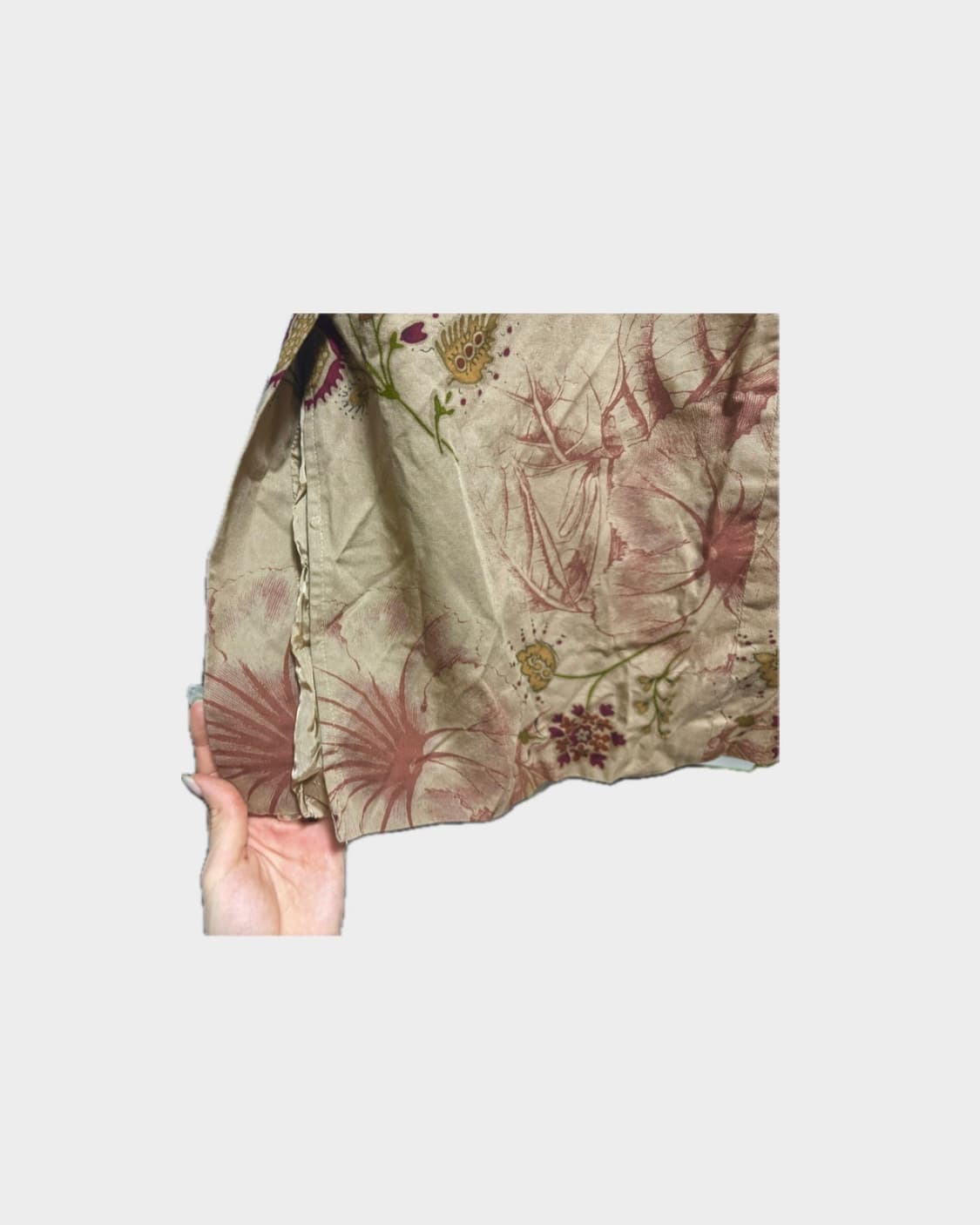 빈티지 치마 꽃 상품이미지2