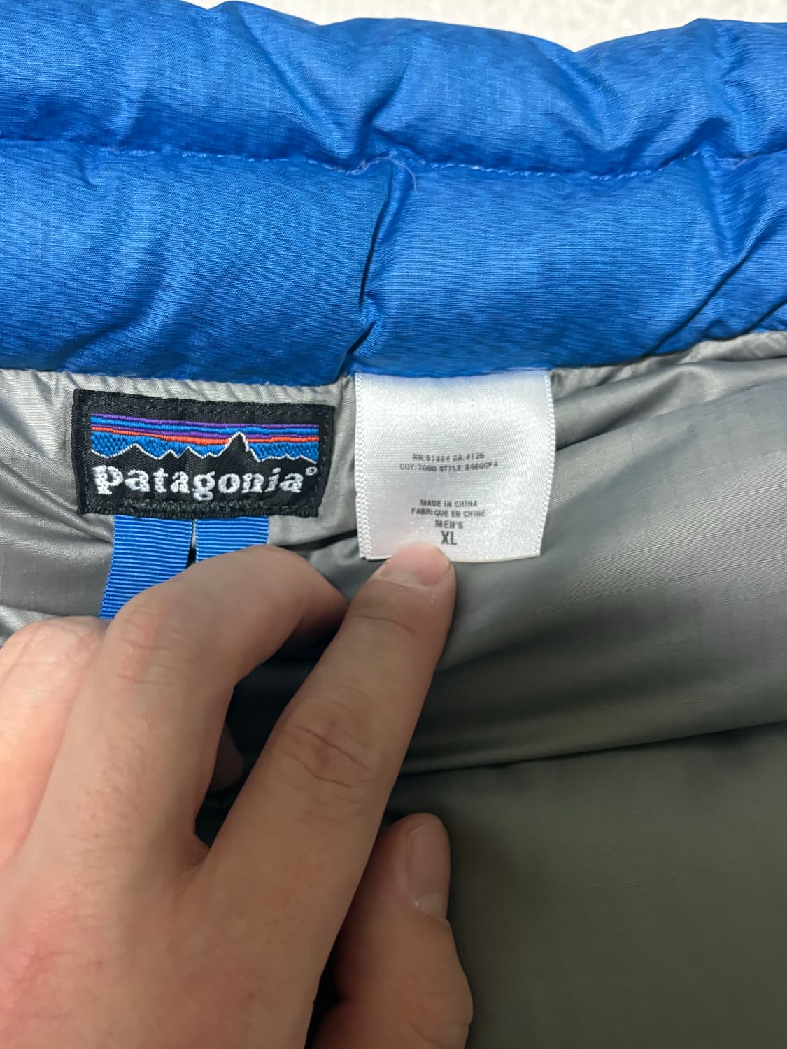 파타고니아 패커블 다운 패딩 xl 상품이미지6