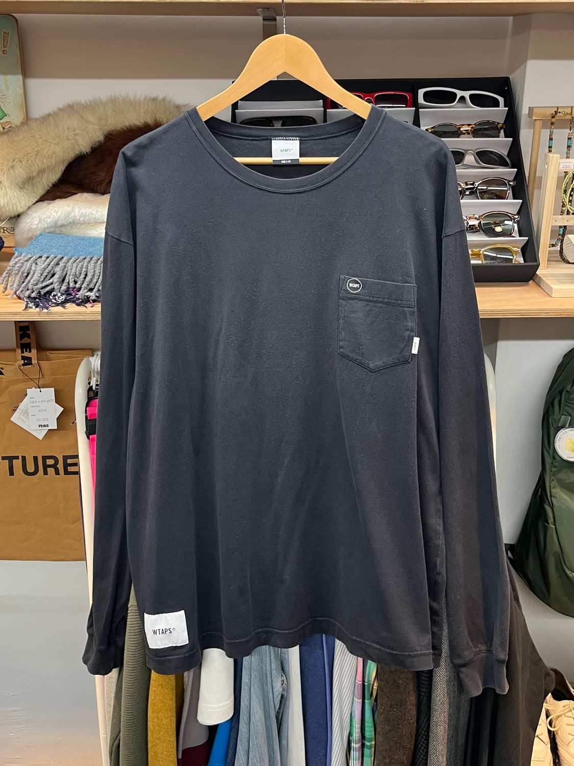 [105] 더블탭스 포켓 롱슬리브 3사이즈  상품이미지1