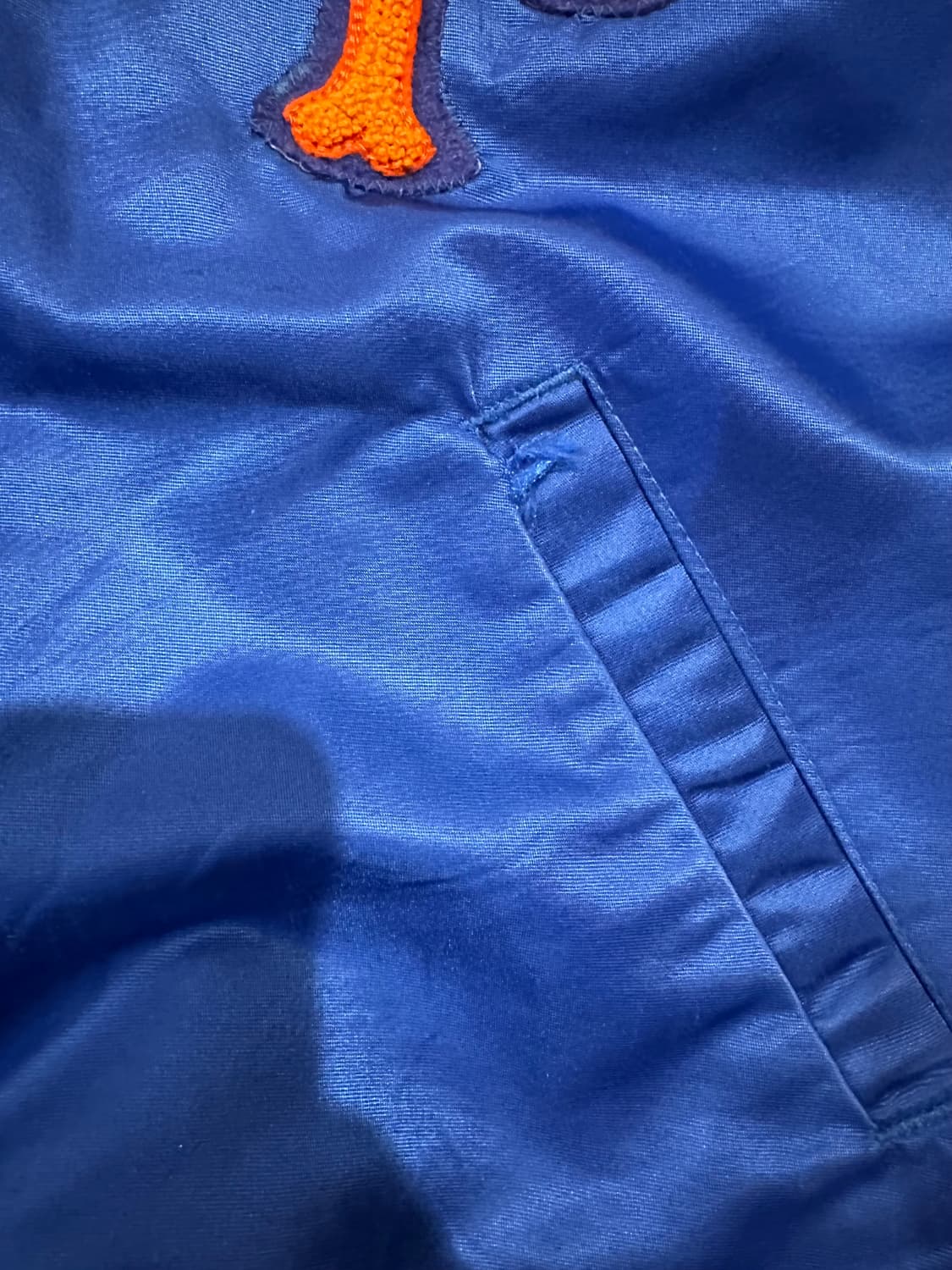 빈티지 90s 스타터 뉴욕 메츠 사틴 자켓 상품이미지7