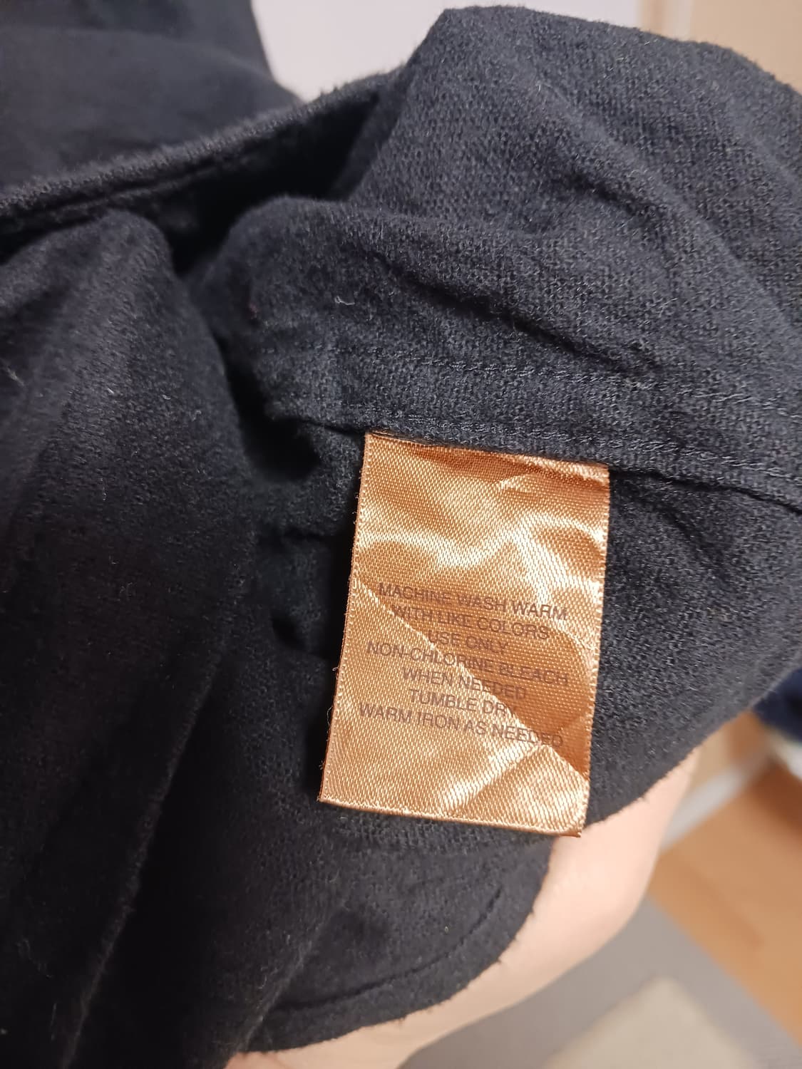 칼하트 블랙 워크셔츠 상품이미지4