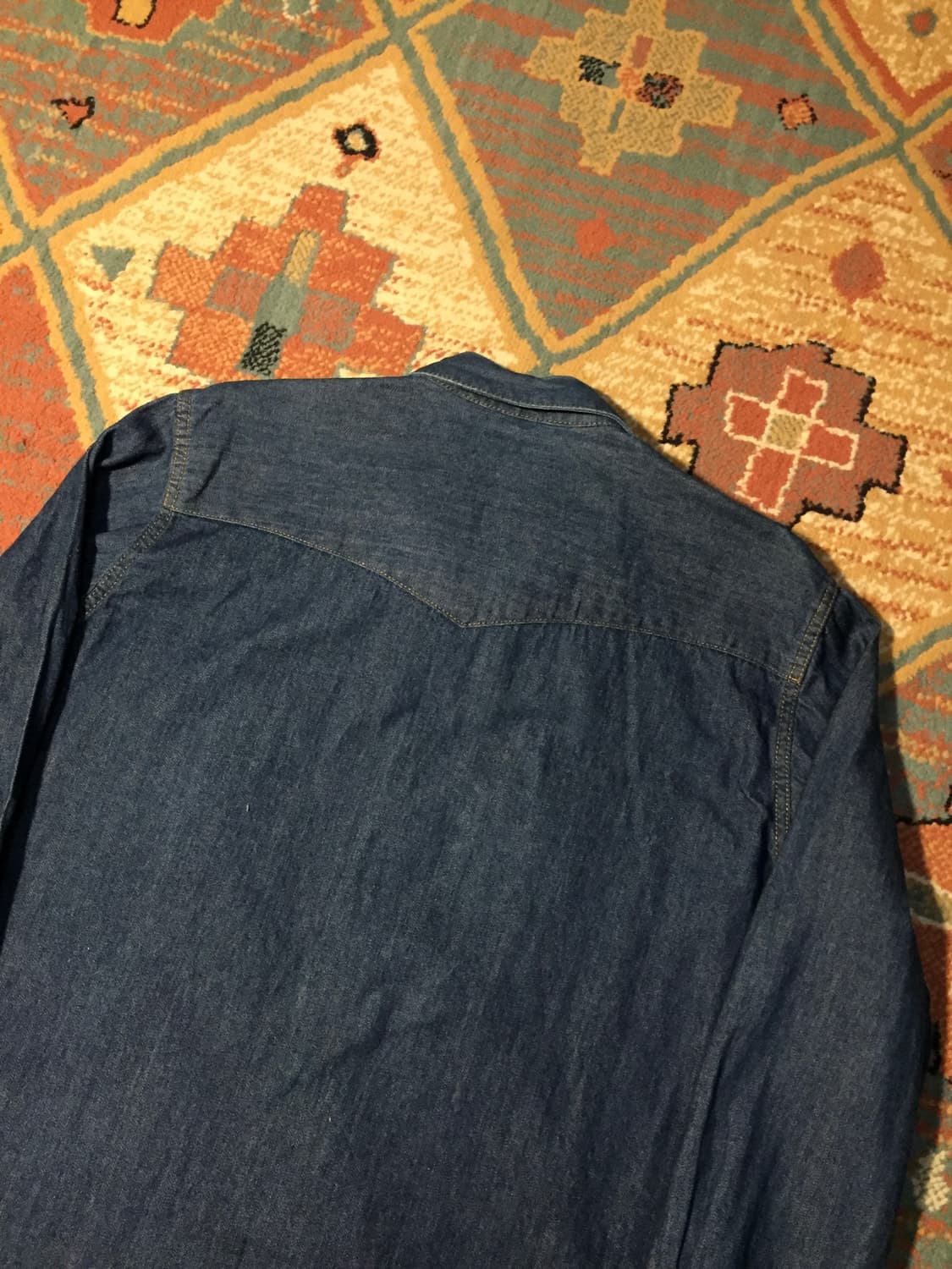 빈티지 웨스턴 데님 셔츠 상품이미지4