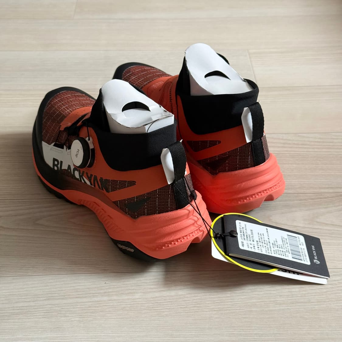 (새상품) 블랙야크 스카이 애로우 D TR 트레일 러닝화 레드 235 상품이미지4