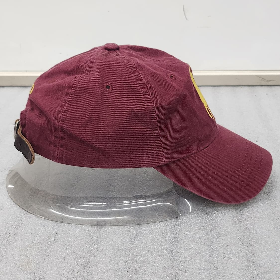 폴로 랄프로렌 정품 MAROON 볼캡 프리 상품이미지4