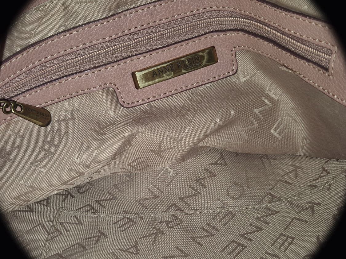 ANNE KLEIN pink phyton Buckle leather 상품이미지3