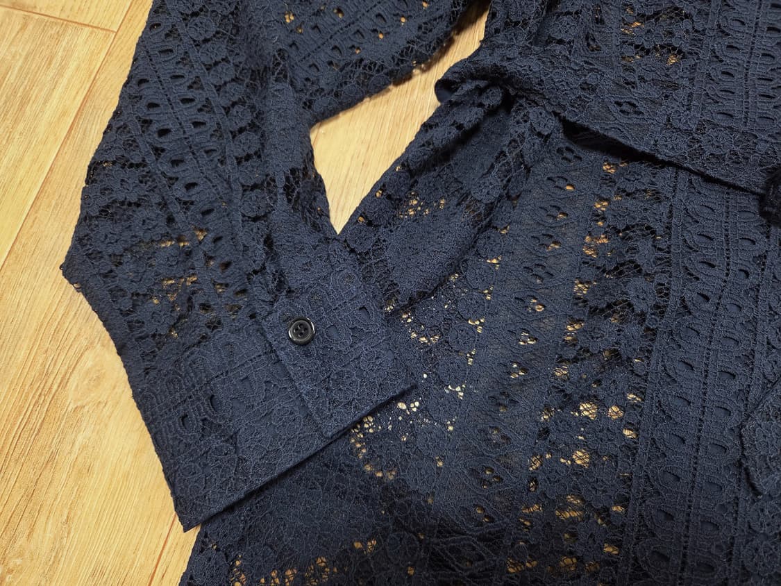 비엘비티(BLBT) 레이스 셔츠원피스 55-66 새상품 상품이미지4