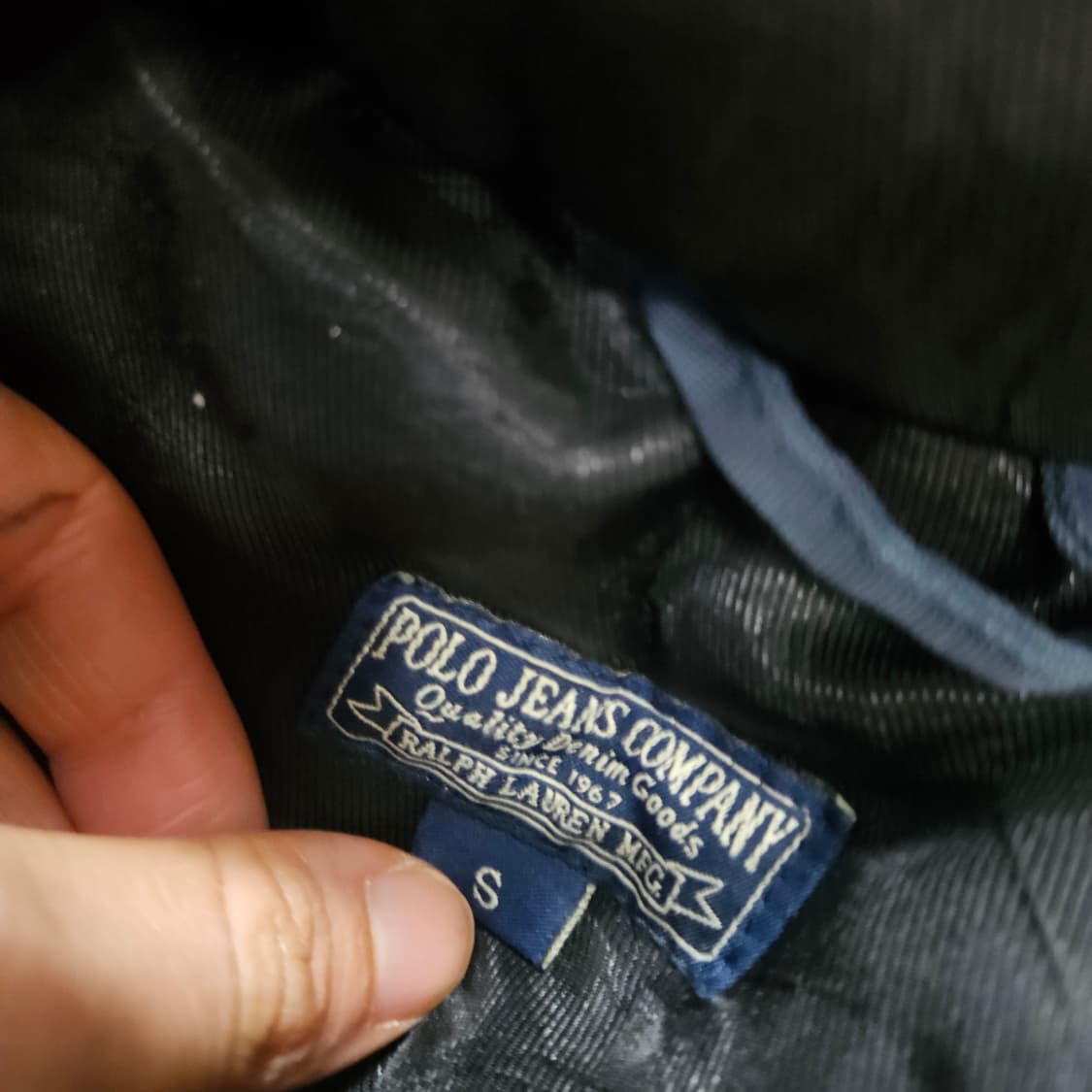 폴로진스 다운 파카 S 상품이미지4