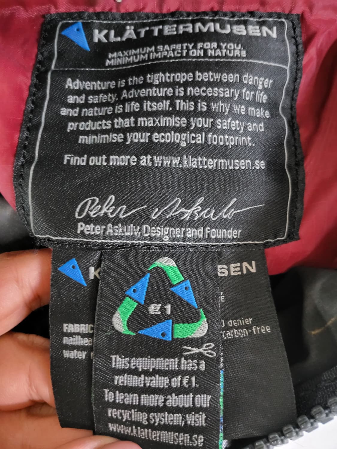 클라터뮤젠 힙색 정품  상품이미지7