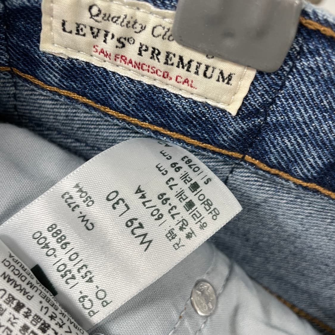 리바이스 501 데님 팬츠 W29 L30 상품이미지6