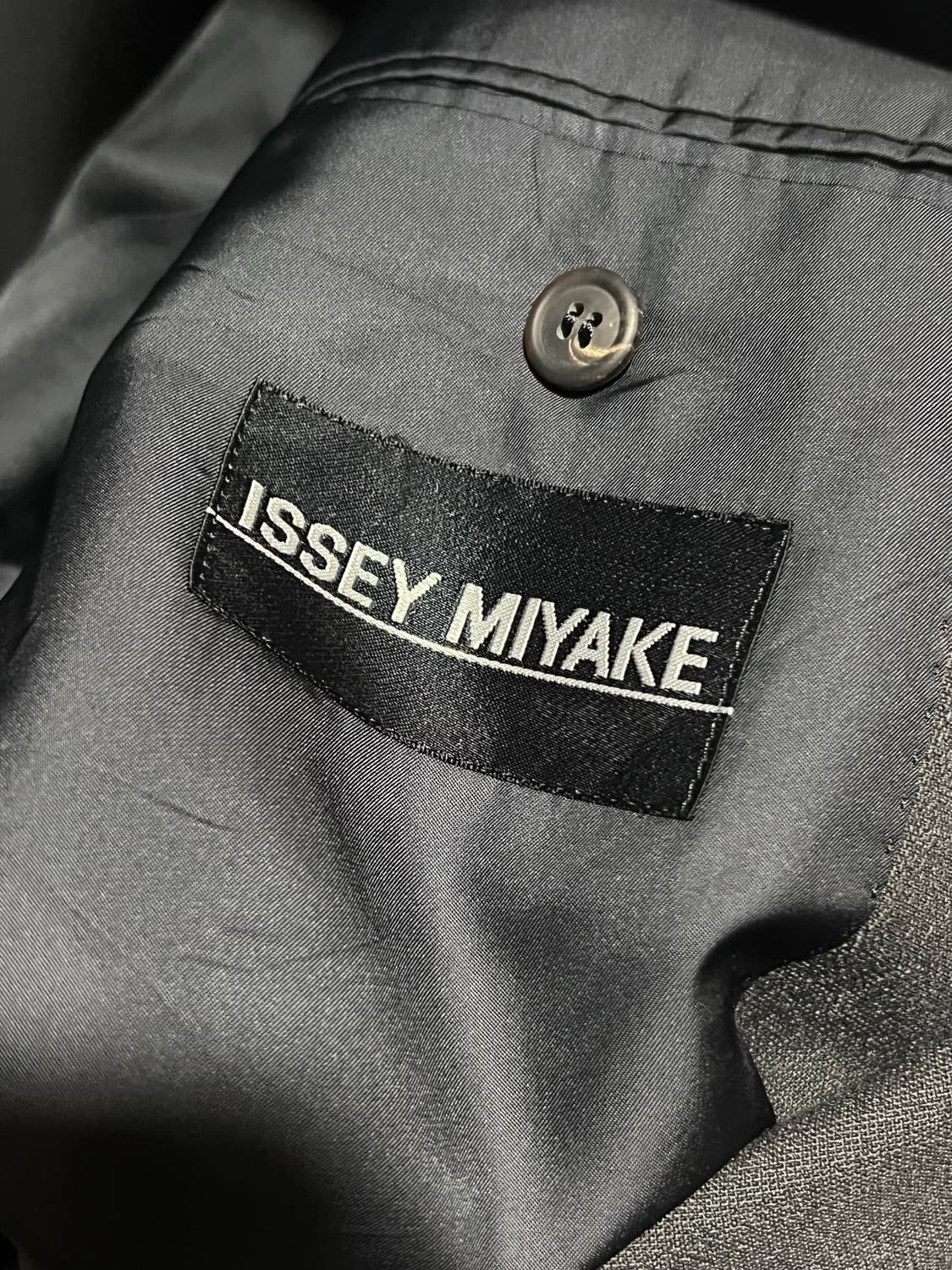 이세이미야케 차콜 릴렉스핏 블레이저 L 상품이미지7