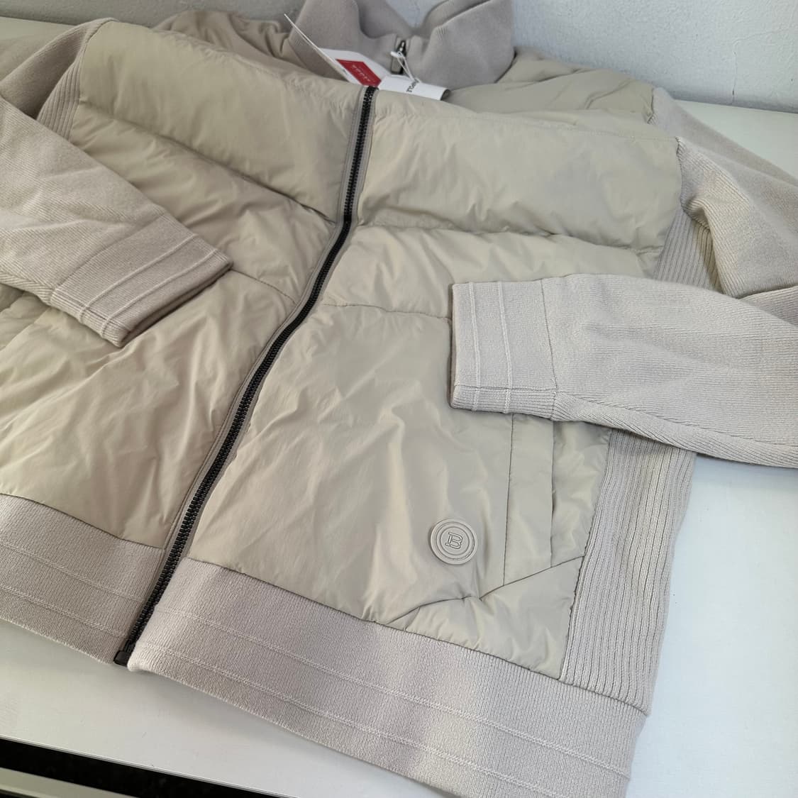 택달린새것 L 빈폴 라이트베이지 구스다운집업 상품이미지2