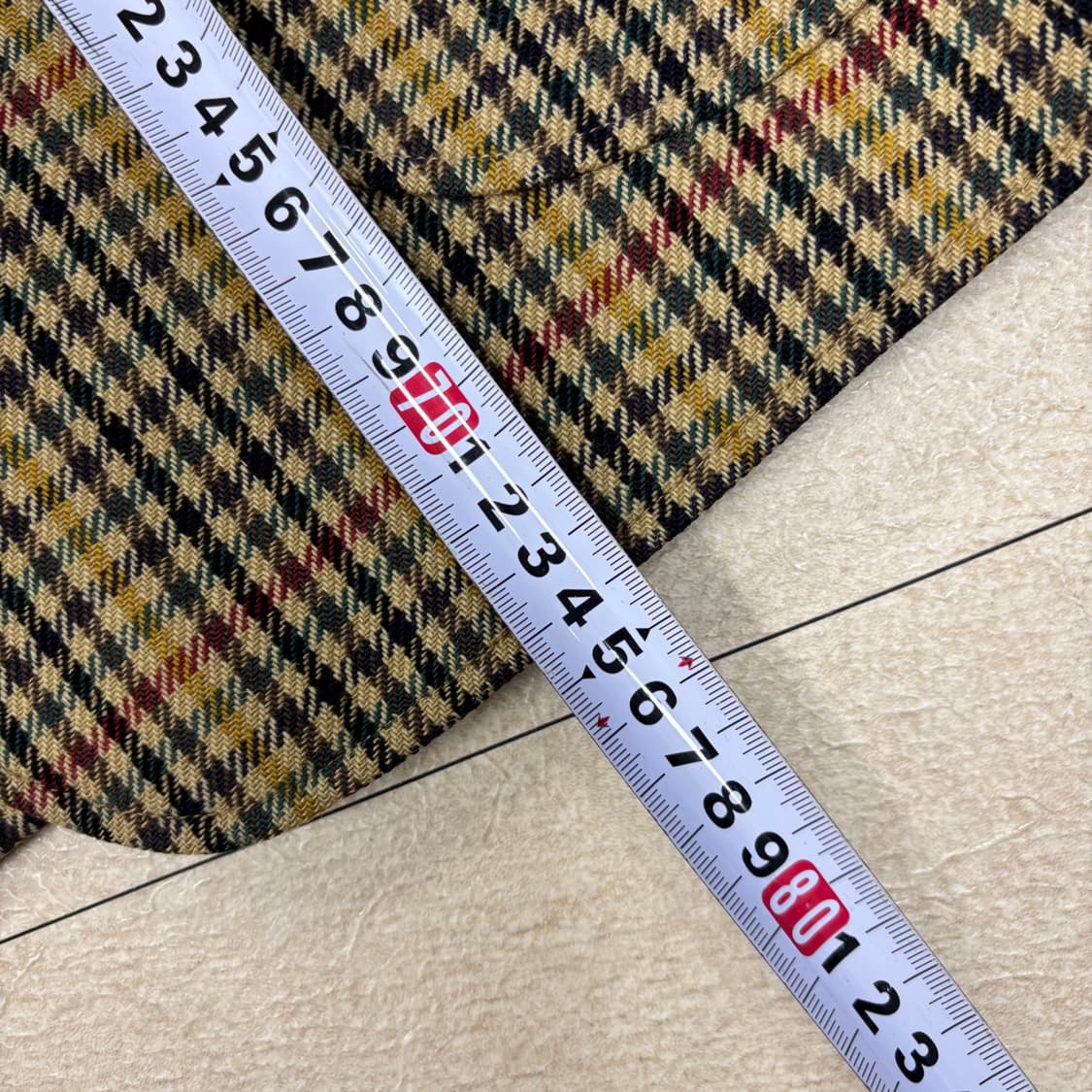 닥스 체크 패치 투버튼 블레이저 상품이미지4