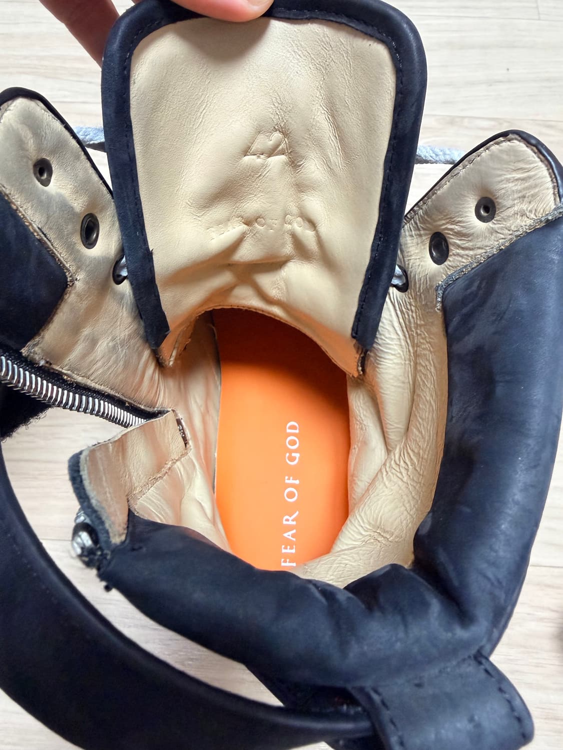 피어오브갓 밀리터리 하이탑 스니커즈 42 상품이미지3