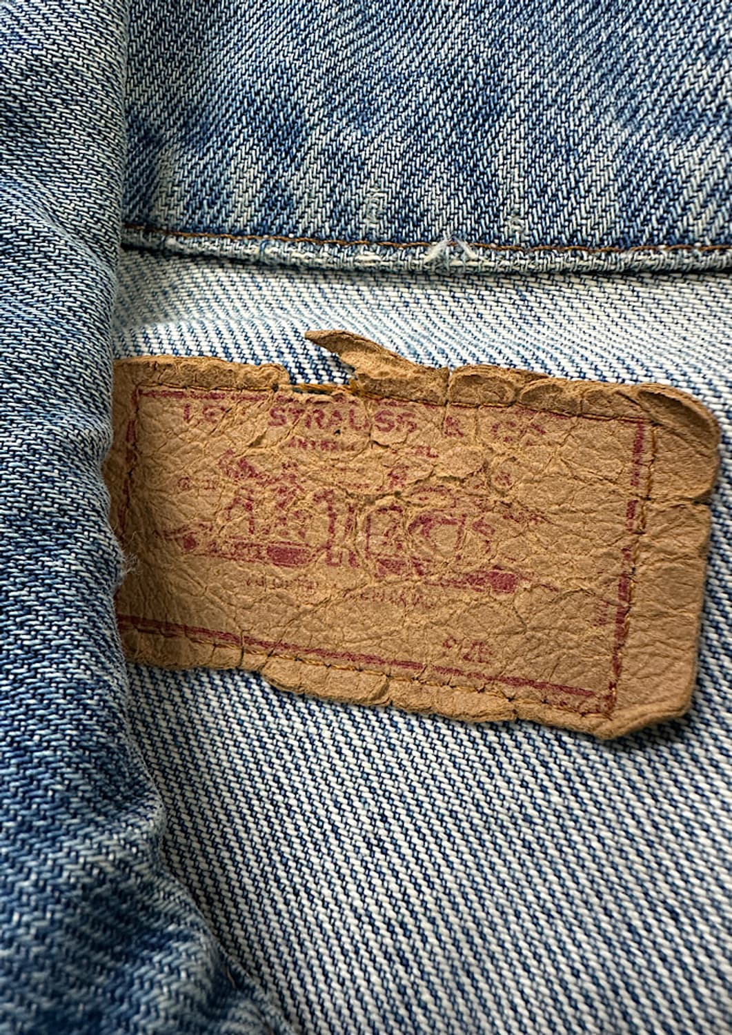 빈티지 리바이스 트러커 자켓 M  상품이미지3