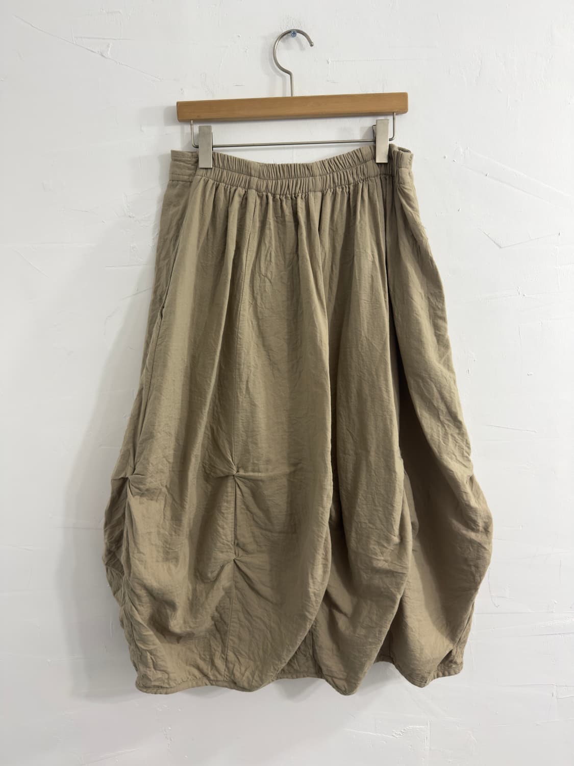 beige design puff skirt 상품이미지3