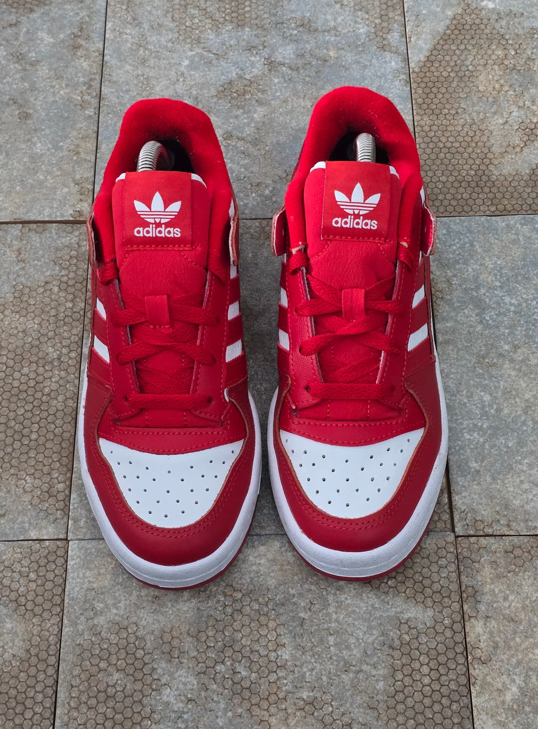 (230)아디다스 포럼 로우 스칼렛  상품이미지2