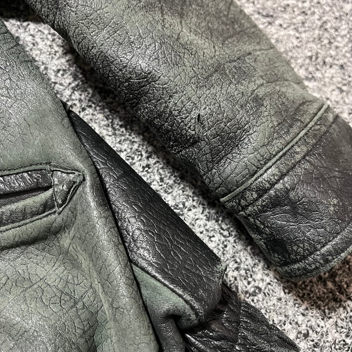 아비렉스 레더 자켓 상품이미지4