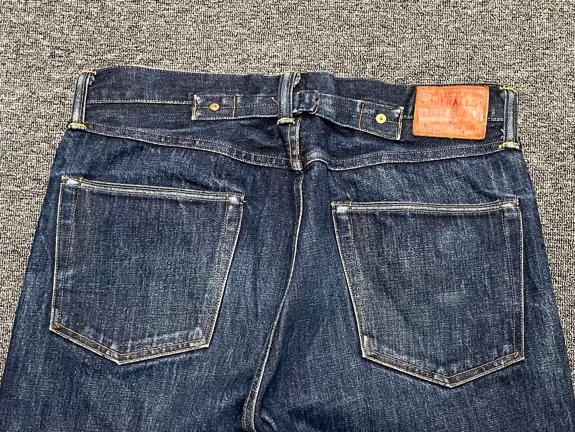 [33~34] RRL 더블알엘 R44 백버클 셀비지 데님진 상품이미지6