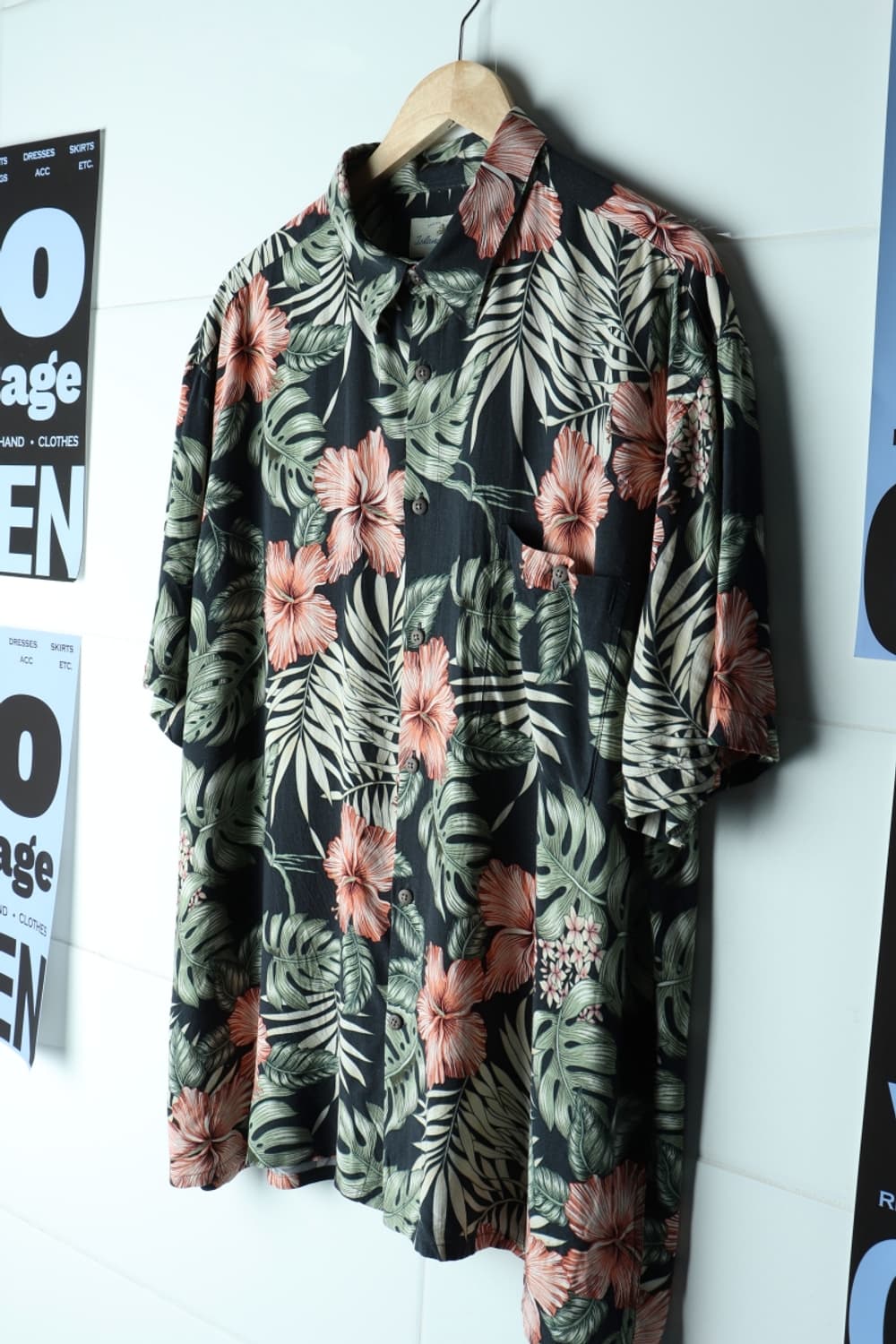 (XL-3XL) 브랜드빈티지 반팔셔츠 남방 USA 하와이안-H33127 상품이미지1