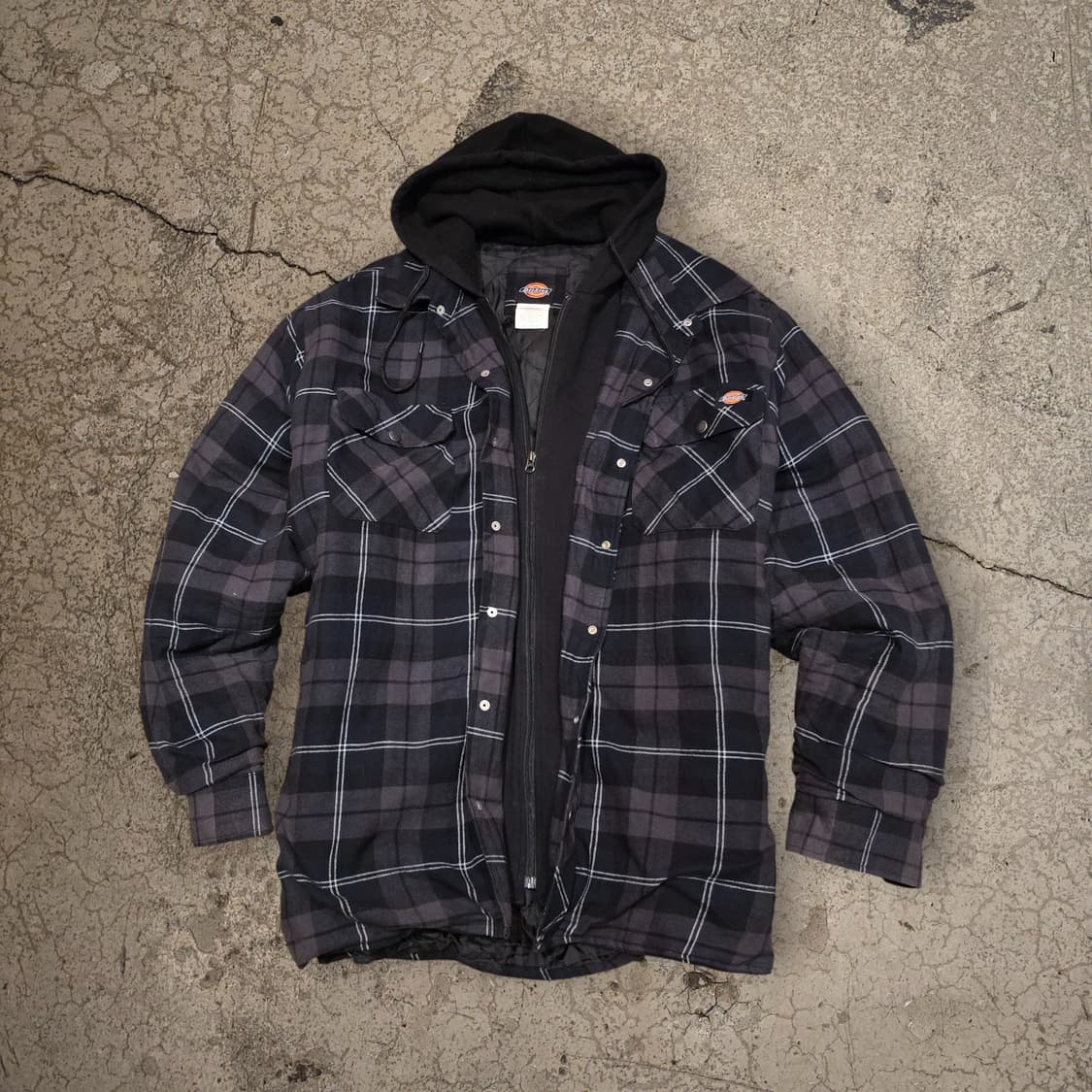 Dickies 퀼팅 플란넬 셔츠 자켓 상품이미지1