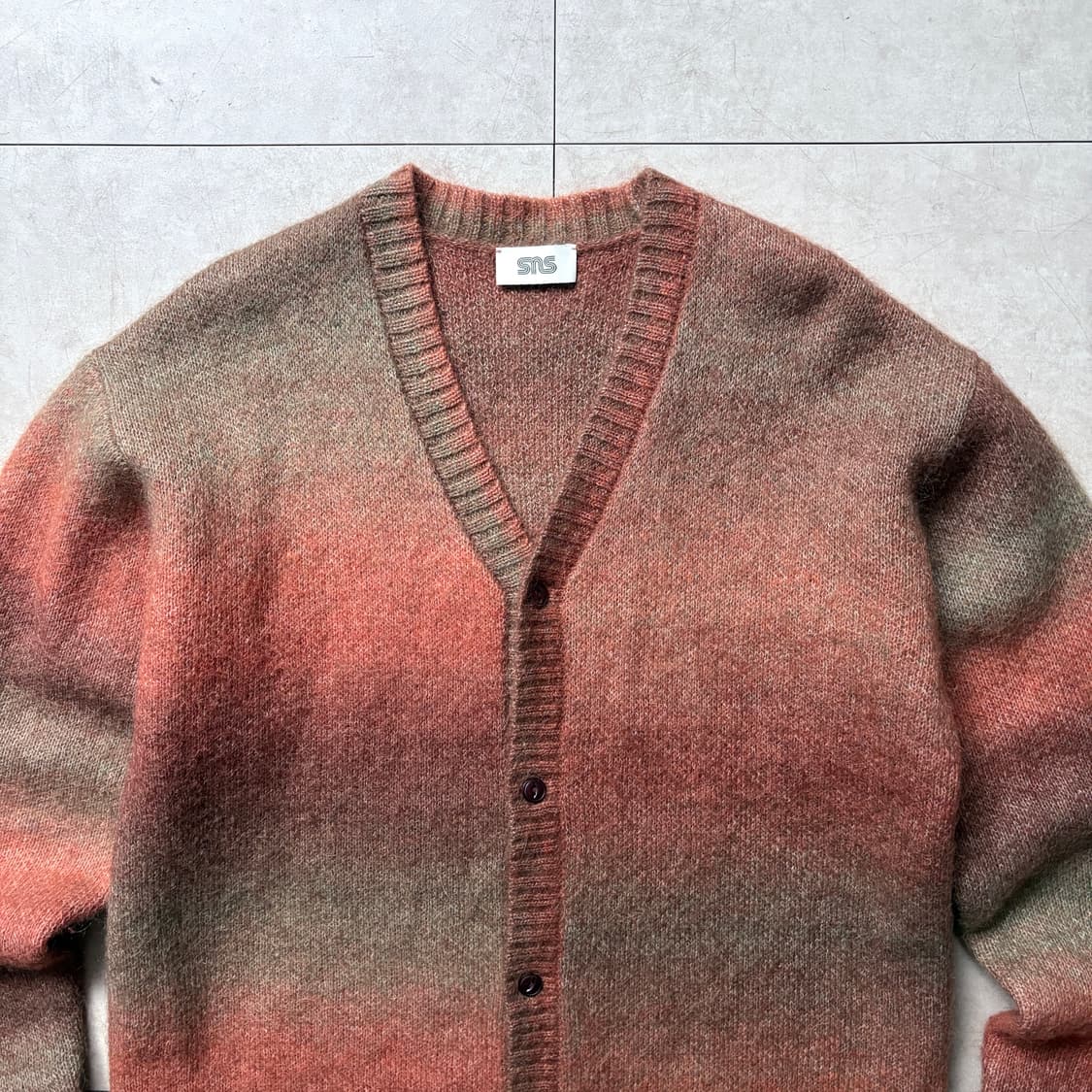 SNEAKERSNSTUFF ( SNS ) 모헤어 가디건 상품이미지3