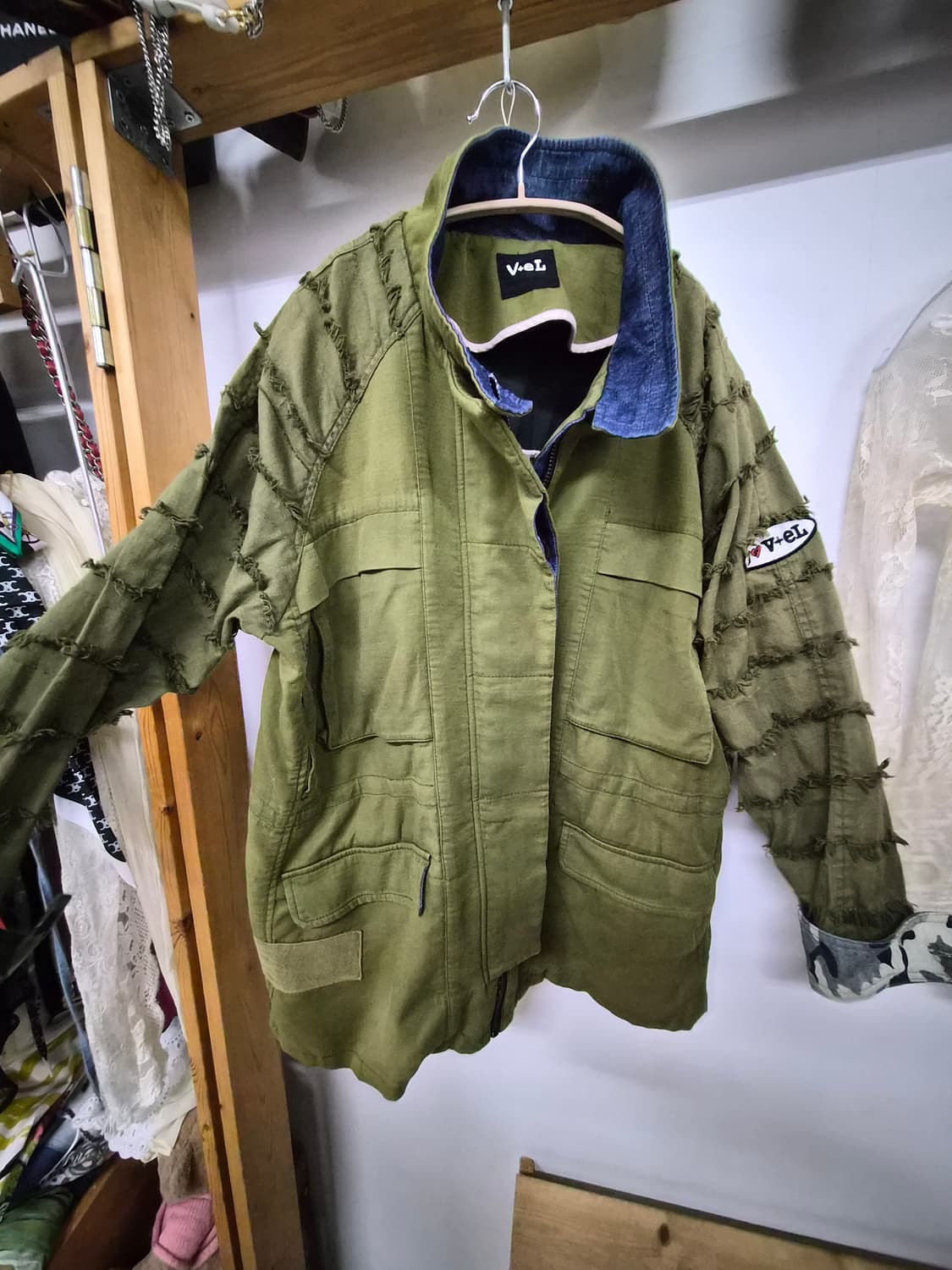 보브 브이넬 포인트 야상 상품이미지6