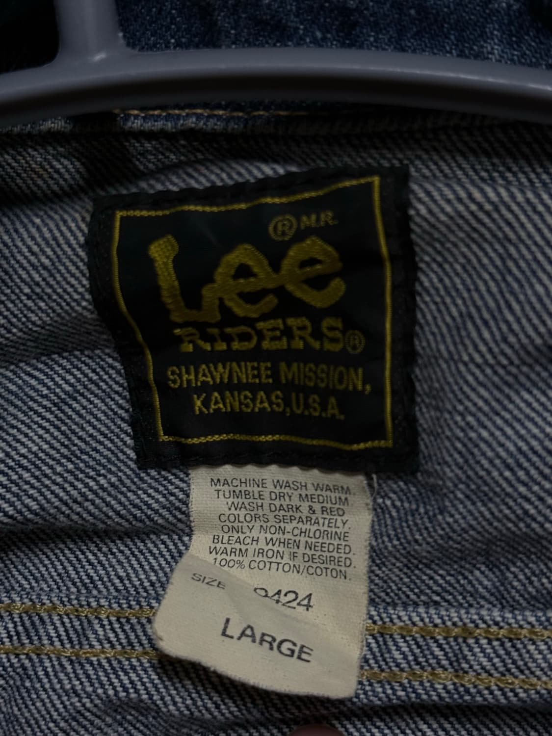 70~80년도 Lee Riders 데님자켓 상품이미지4