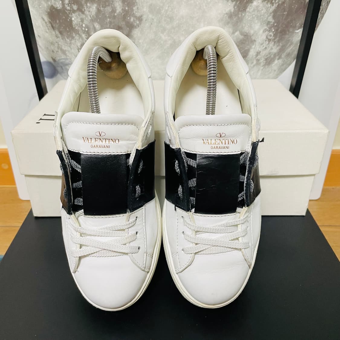 정품 38.5) 발렌티노 블랙 히든 스니커즈 245~2 상품이미지4