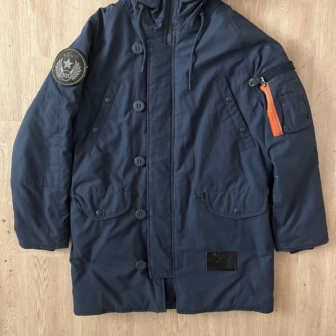 Schott NYC N-3B military parka 상품이미지3