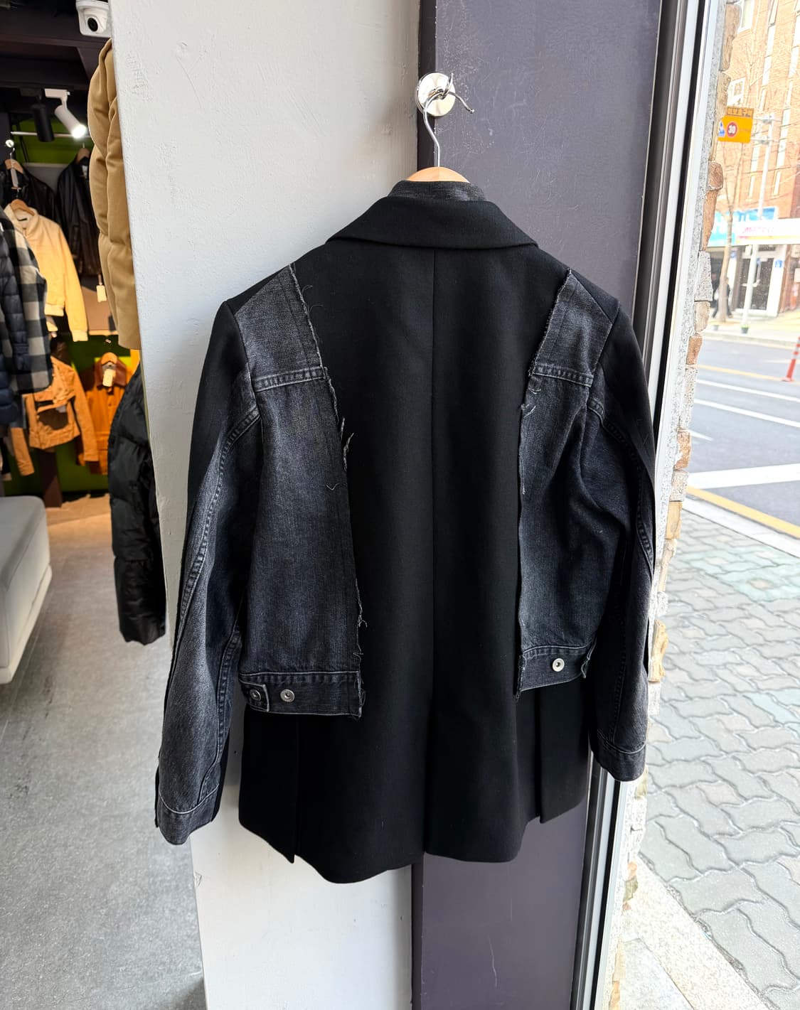 2/ 사카이 데님 도킹 데미지 더블자켓 상품이미지6