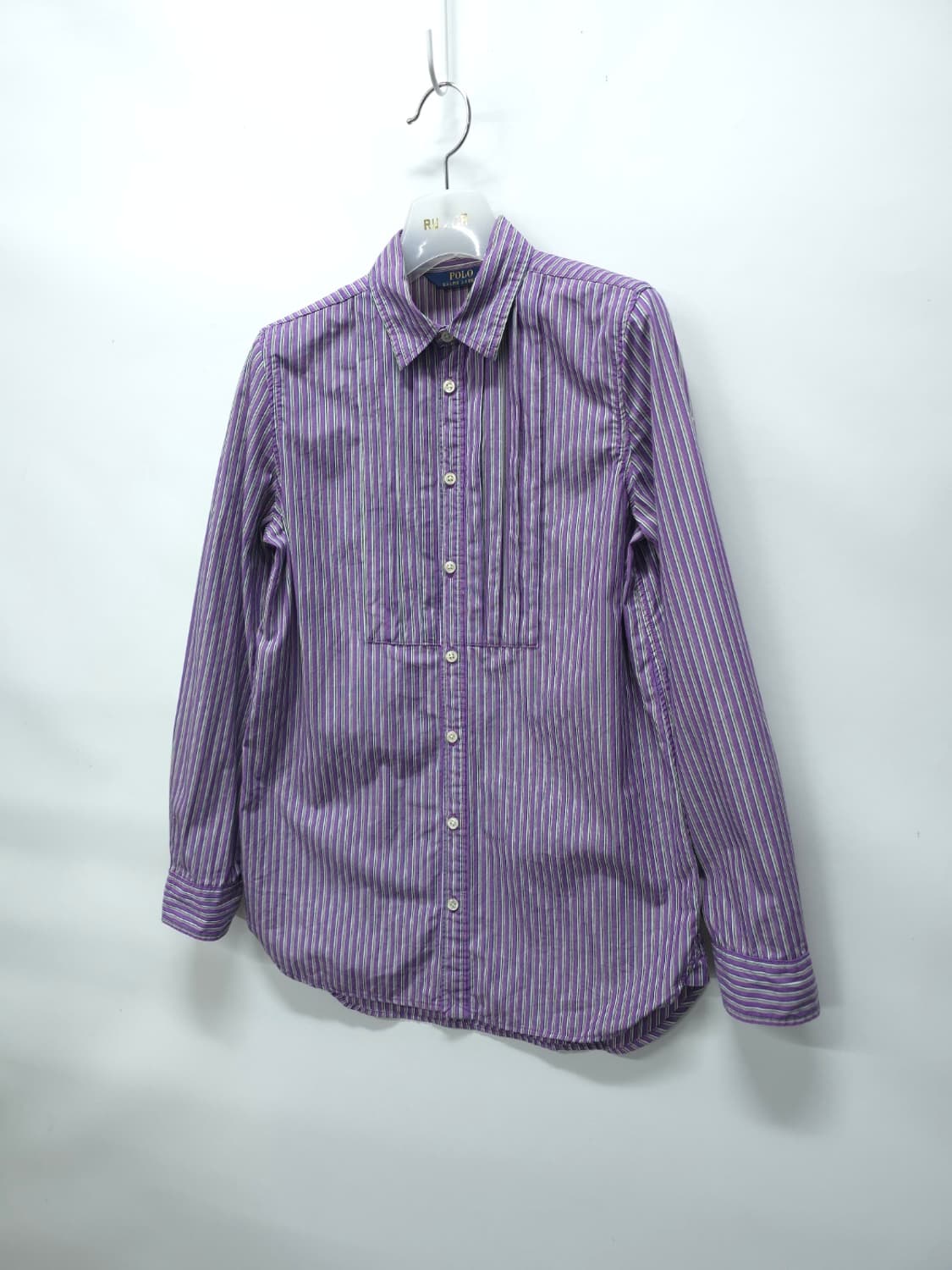 폴로 플리츠 스트라이프 셔츠 ( 여성 55 ) 상품이미지2