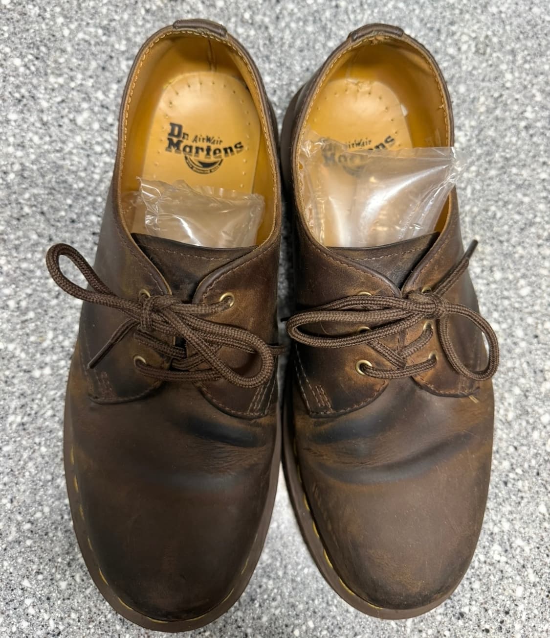 닥터마틴 1461 3홀 크레이지 홀스 다크브라운 상품이미지2