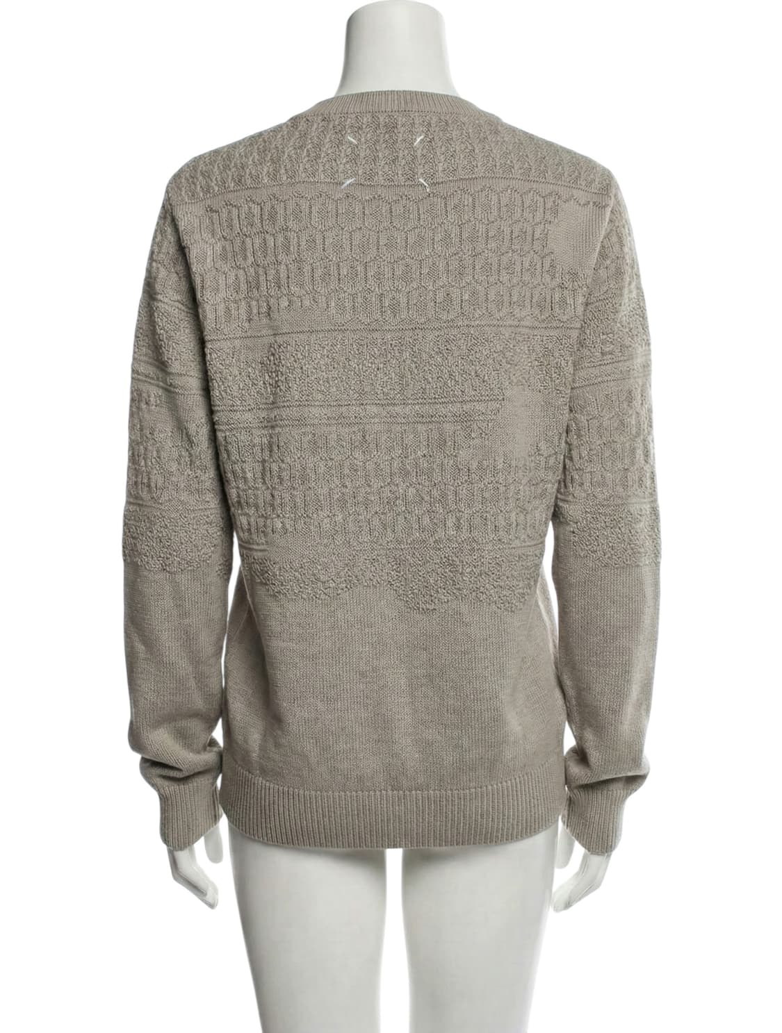 v neck pattern knit 상품이미지2