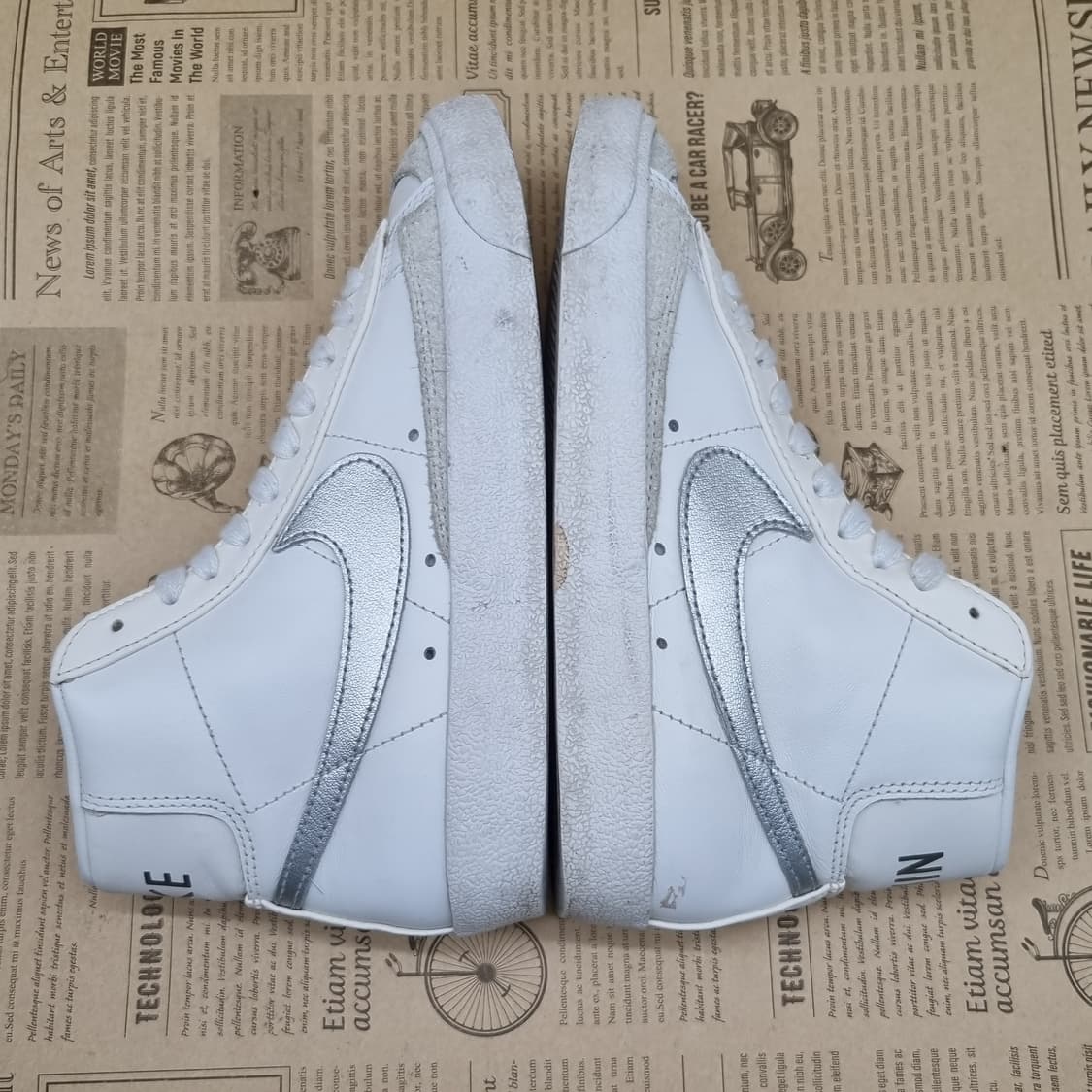 나이키 블레이저 미드77 하이탑225 상품이미지5