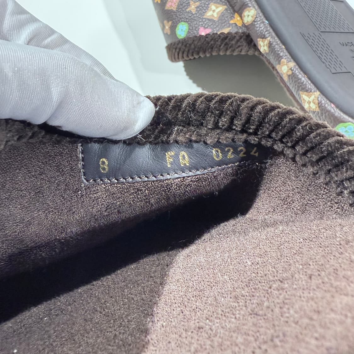 8 / 루이비통 LV 팔라스 슬리퍼 브라운 상품이미지8