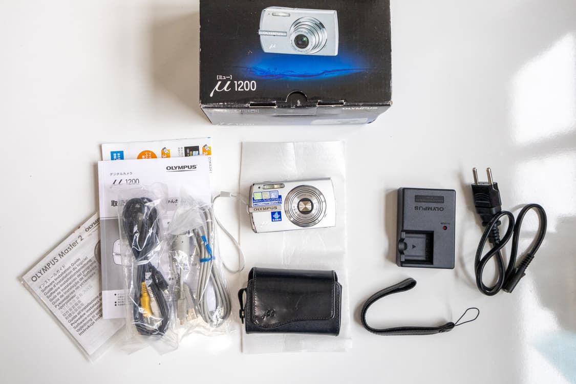 Olympus Mju 1200 / 빈티지 디지털 카메라 상품이미지9