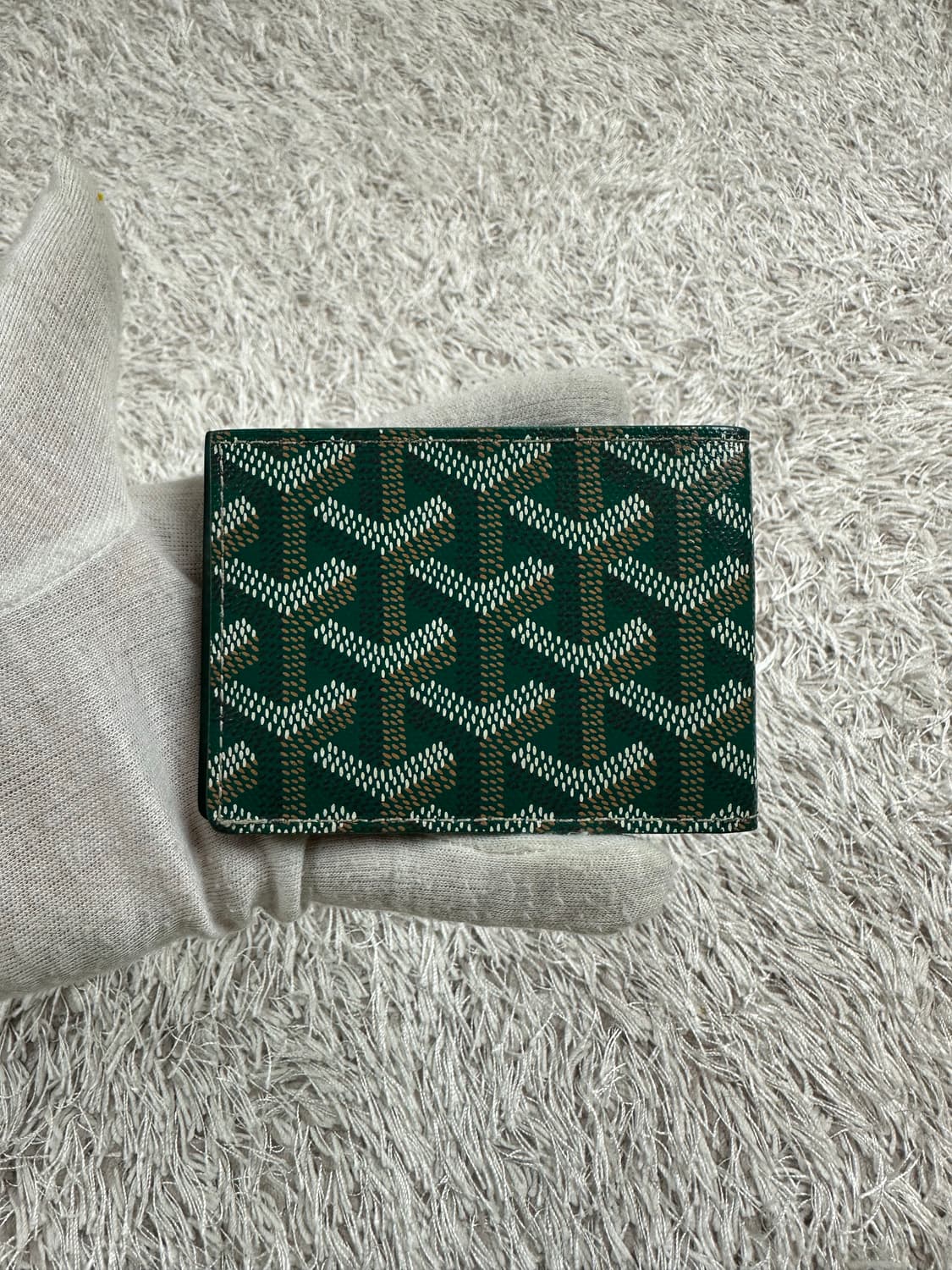 [OS] 정품 풀구성 고야드 인서트 카드지갑 스페셜컬러 그린 상품이미지4