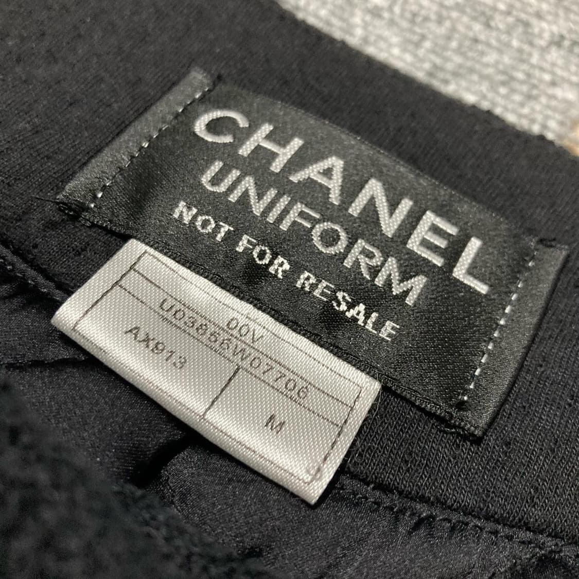 CHANEL 샤넬 논카라 블랙 코트 상품이미지6