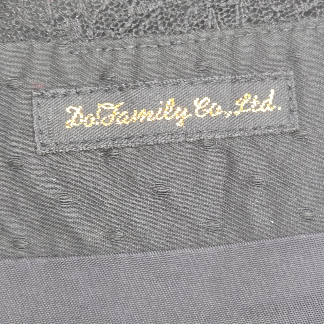 일본 빈티지 레이스 포인트 블랙 원피스 상품이미지8